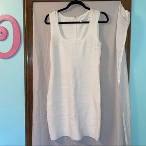 Calvin Klein White/Cream Knit Dress